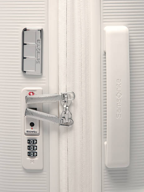 Valise Rigide Extensible Image Samsonite Beige image 154693 vue secondaire 1