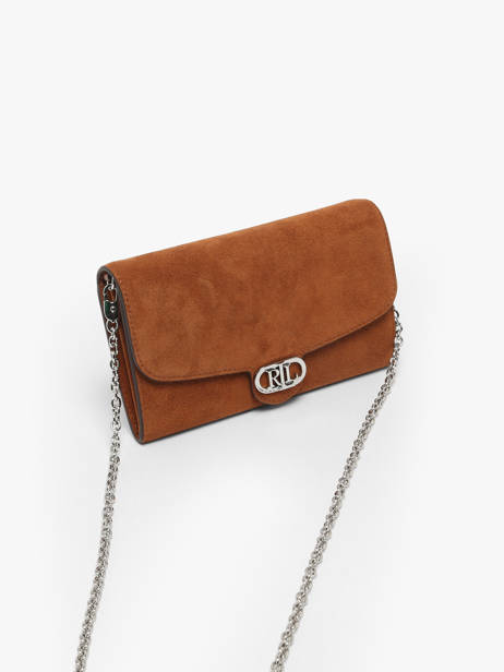 Sac Bandoulière Adair Cuir Lauren ralph lauren Marron adair 32980761 vue secondaire 1