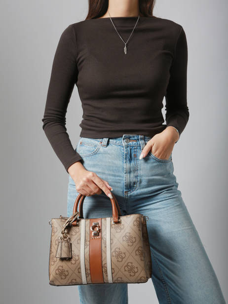 Sac Porté Main Erenia Guess Marron erenia SO783806 vue secondaire 1