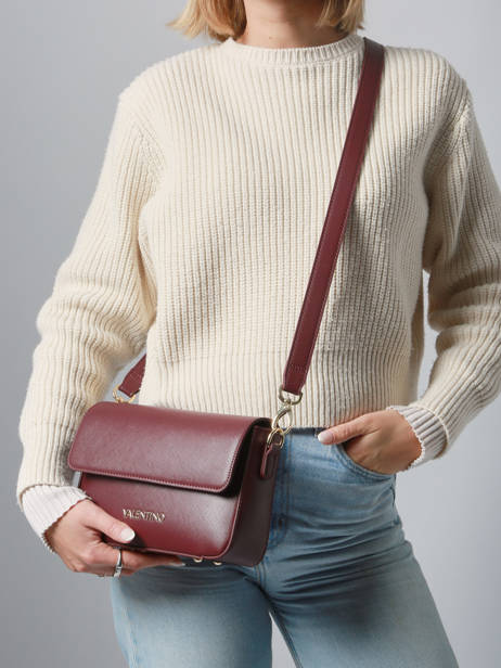 Sac Bandoulière Zero Re Polyester Recyclé Valentino Rouge zero re VBS7B303 vue secondaire 1