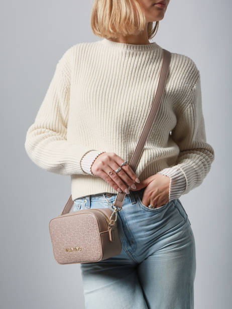 Sac Bandoulière Falak Re Valentino Marron falak re VBS9C715 vue secondaire 1