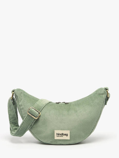 Sac Banane Velours Velours Côtelé Hindbag Vert velours V