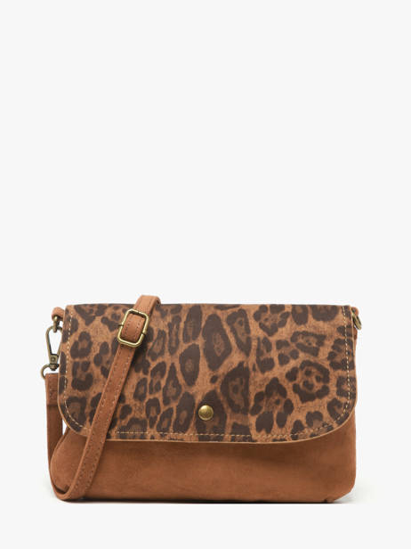 Sac Bandoulière Leopard Miniprix Marron leopard 19623