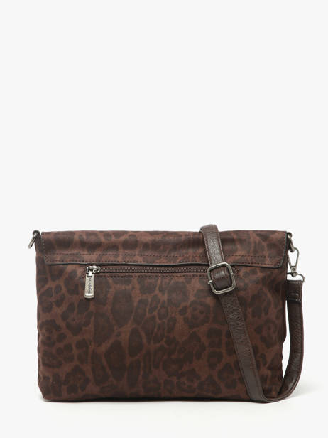 Sac Bandoulière Leopard Miniprix Marron leopard L vue secondaire 3