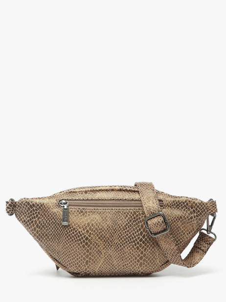Sac Banane Miniprix Beige snake 19644 vue secondaire 3
