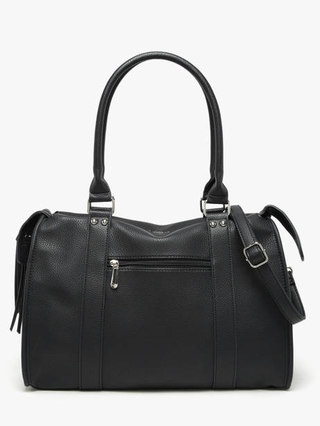 Sac Porté épaule A4 Grained Miniprix Noir grained F8533 vue secondaire 3