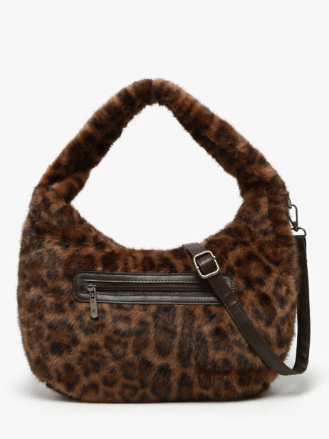 Sac Porté épaule Fur Fourrure Miniprix Marron fur 6542 vue secondaire 2