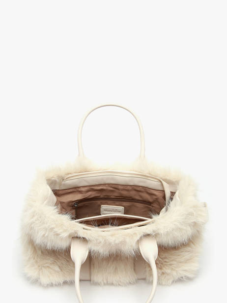 Sac Porté Main Fur Miniprix Beige fur A473 vue secondaire 2
