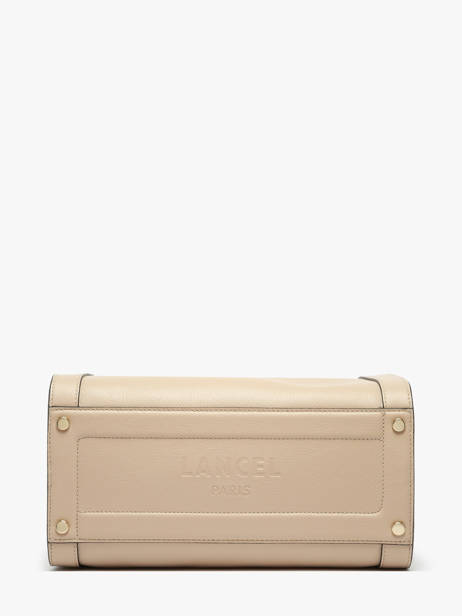 Sac Bowling M Bcbg Cuir Lancel Beige bcbg A13690 vue secondaire 4