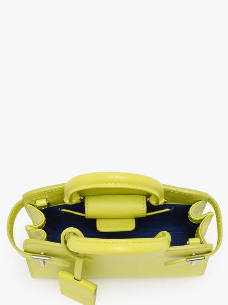 Sac Bandoulière Emily Cuir Le tanneur Jaune emily TEMI1630 vue secondaire 2