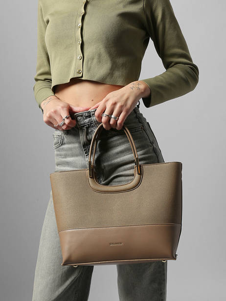 Sac Porté Main Geneve Miniprix Beige geneve DQ8707 vue secondaire 1