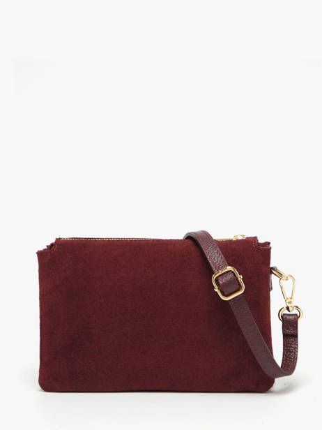 Sac Bandoulière Velvet Caviar Milano Violet velvet caviar VC24117 vue secondaire 3