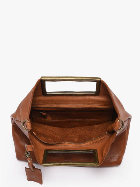 Sac Bandoulière Heritage Cuir Biba Marron heritage CAP3L vue secondaire 2