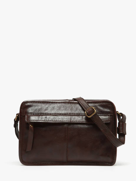 Sac Bandoulière Leather Cuir Biba Marron leather RAL1L vue secondaire 3