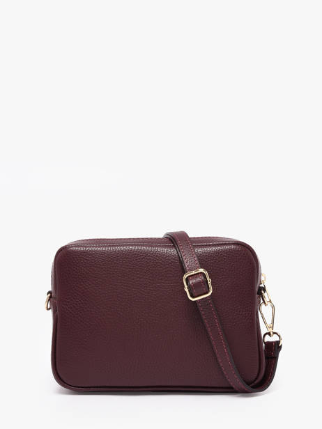 Shoulder Bag Velvet Caviar Leather Milano Red velvet caviar VC25067 other view 4