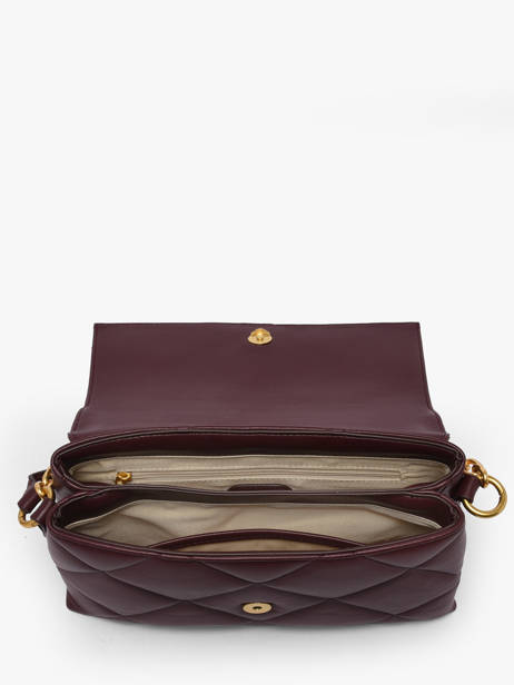 Sac Bandoulière June Matelassé Laurent david Rouge ld bags 885 vue secondaire 3