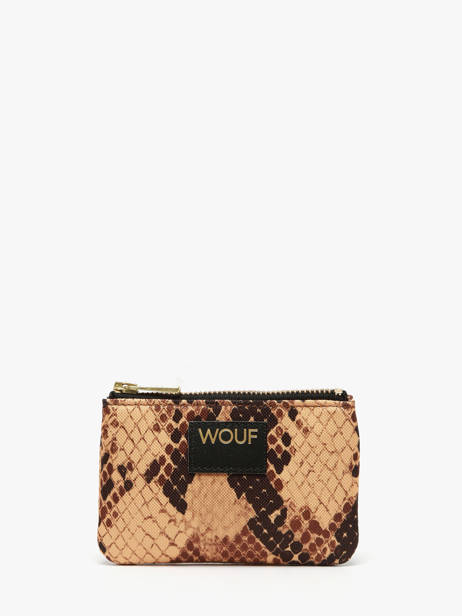 Coin Purse Wouf Brown boa PW250016