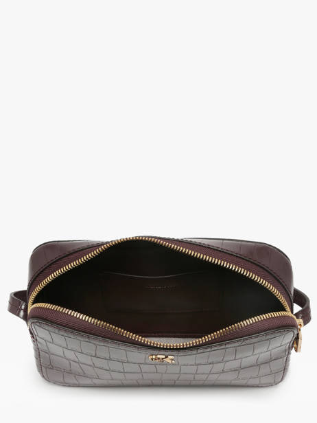 Sac Bandoulière Croc Embossed Mono Calvin klein jeans Marron croc embossed mono 4F3285G vue secondaire 3