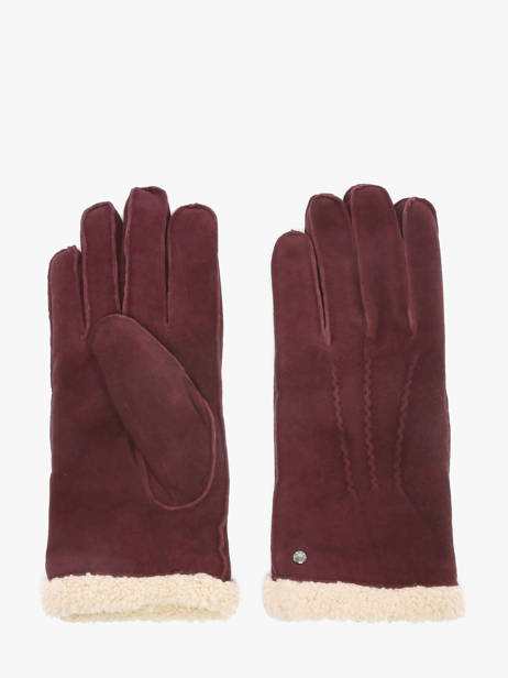 Gloves Isotoner Violet women gloves 68451