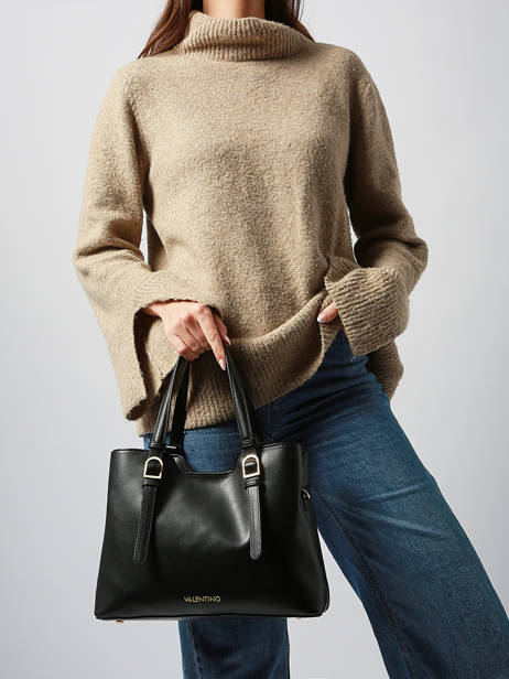 Sac Porté épaule Winnie Re Valentino Noir winnie re VBS9E301 vue secondaire 1