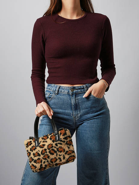 Sac Porté Main Polaire Miniprix Beige polaire S030 vue secondaire 1