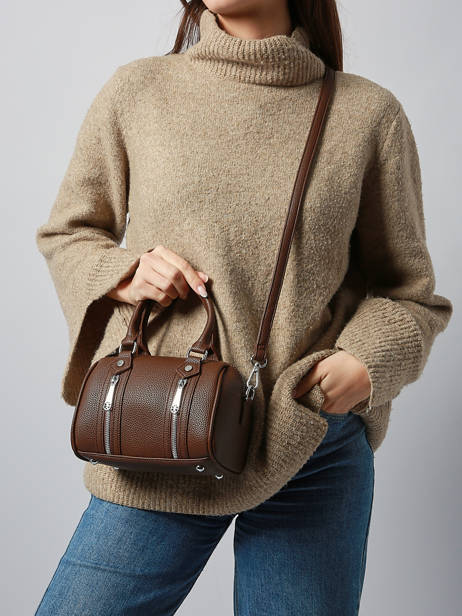 Handbag Grained Miniprix Brown grained KJ62061 other view 1