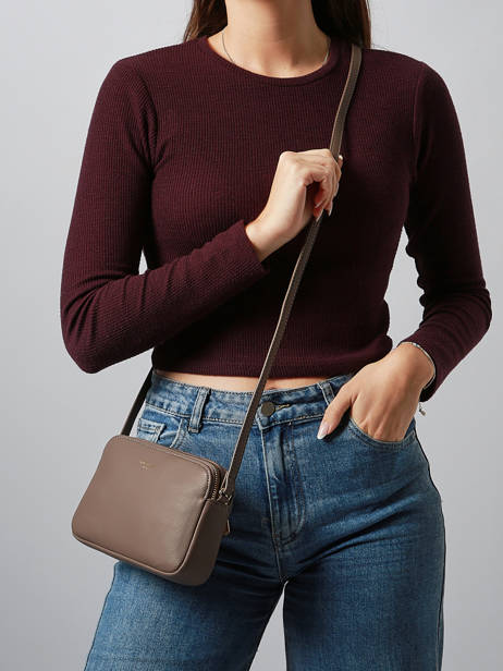 Sac Bandoulière Alpes David jones Marron alpes A vue secondaire 1