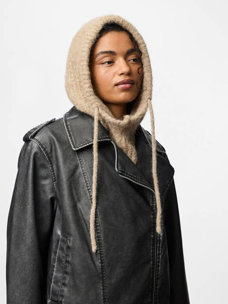 Beanie Pieces Beige nambi 17154954 other view 1