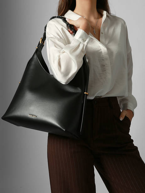 Shoulder Bag Jess Leather Vanessa bruno Black jess 30V40917 other view 1