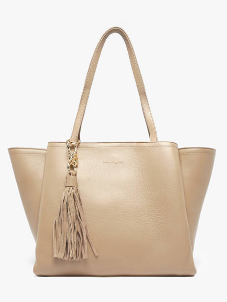 Sac Porté épaule Helena Cuir Francinel Beige helena 22947