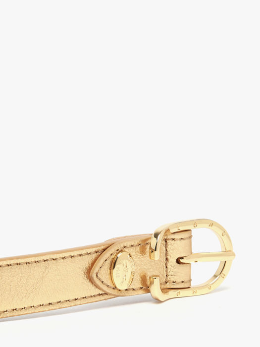 Longchamp Le pliage xtra gold Belts Gold