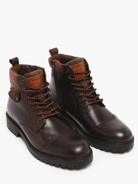 Boots Tuto En Cuir Redskins Marron men TUTO vue secondaire 1