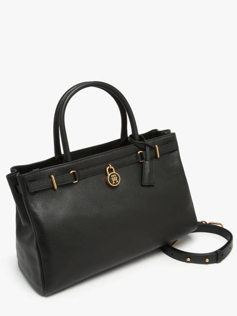 Shoulder Bag American Icon Leather Tommy hilfiger Black american icon AW17925 other view 1