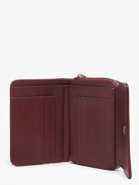 Porte-monnaie Grained Miniprix Rouge grained H6012 vue secondaire 1