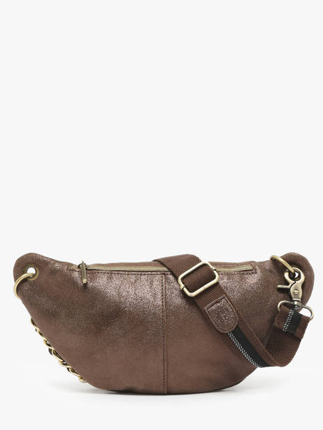 Sac Banane Mila louise Marron vintage 23689X vue secondaire 5