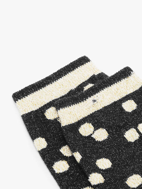 Socks Cabaia Black socks women MINUIT other view 1