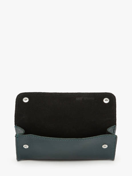 Leather La Trousse Minuit Pouch Paul marius Green minuit TROUSMIN other view 1