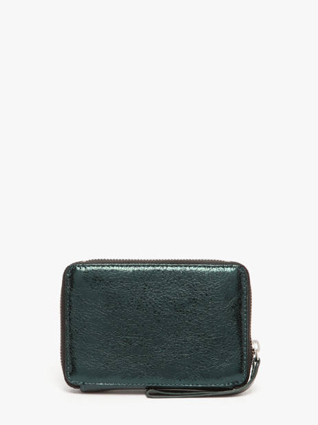 Leather Alice Minuit Wallet Paul marius Green minuit ALICEMIN