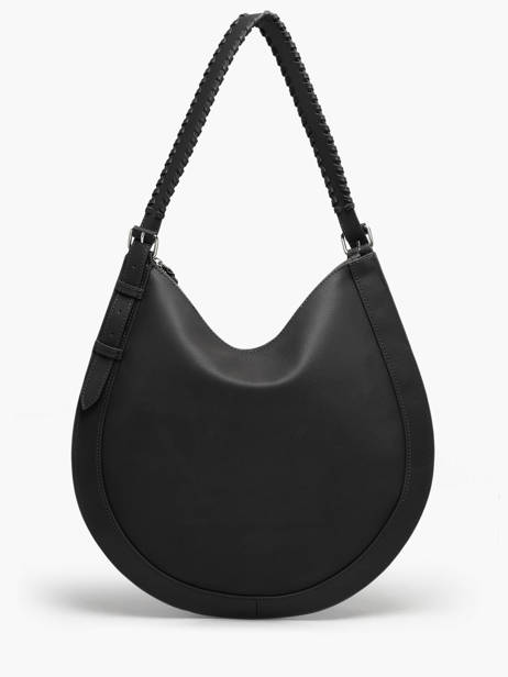Medium Leather Hobo Bag Paul marius Black vintage M other view 4