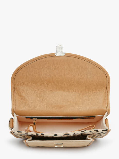 Leather Melle George Leopard Crossbody Bag Paul marius Brown leopard GEORGLEO other view 2