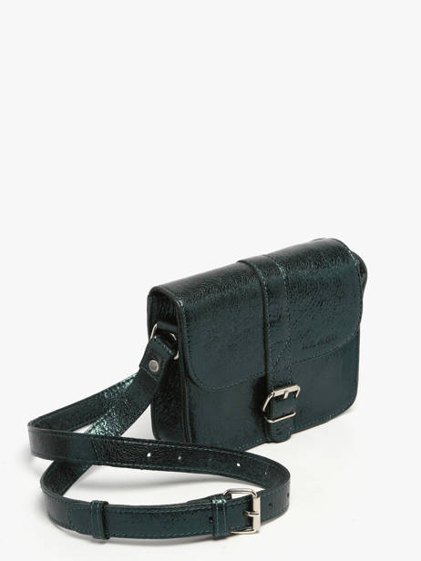 Leather L'essentiel Minuit Crossbody Bag Paul marius Green minuit ESSENMIN other view 1