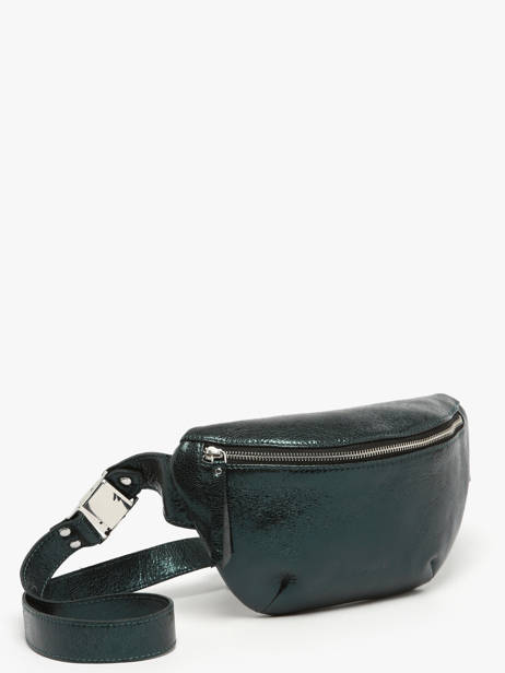 Leather La Banane Minuit Belt Bag Paul marius Green minuit BANANMIN other view 1