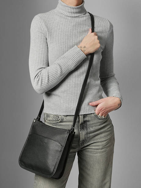 Shoulder Bag Confort Leather Hexagona Black confort 466120 other view 1