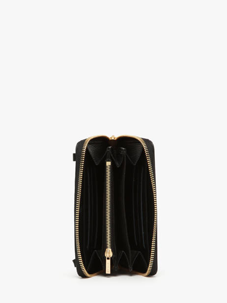 Wallet Torsade Leather Etrier Black torsade ETOS090M other view 3