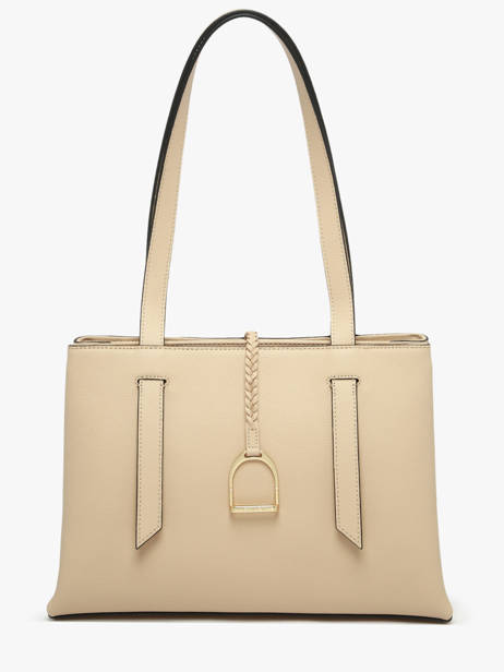 Sac Porté épaule Torsade Cuir Etrier Beige torsade ETOS173L
