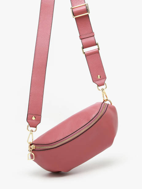 Sac Banane M Tradition Cuir Etrier Rose tradition ETRA022M vue secondaire 2