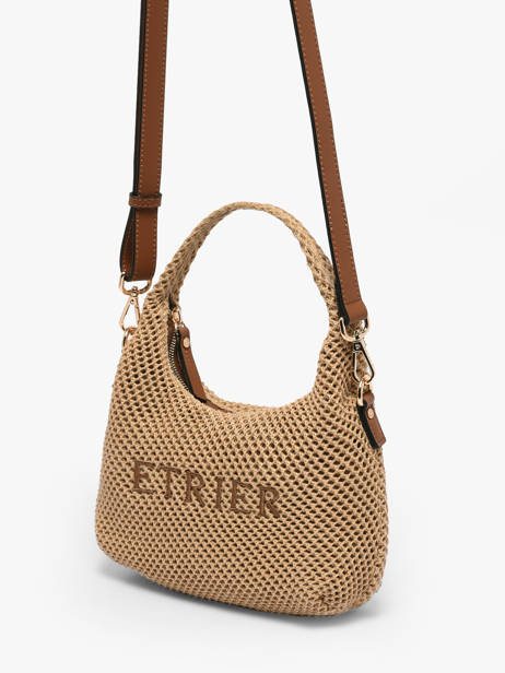 Sac Bandoulière Baobab Cuir Etrier Marron baobab EBAO154S vue secondaire 3