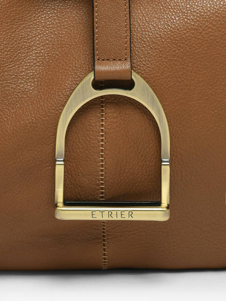 Sac Porté épaule Etalon Cuir Etrier Marron etalon EETA197M vue secondaire 5