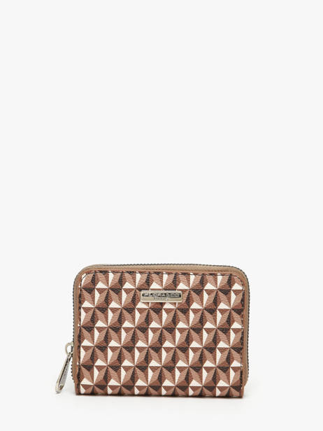 Porte-monnaie Miniprix Marron wt sigle 5009