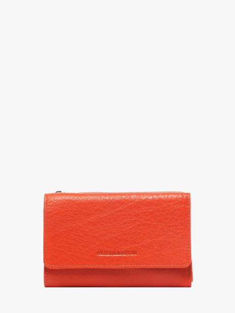 Leather Ange Coin Purse Arthur & aston Orange ange 239